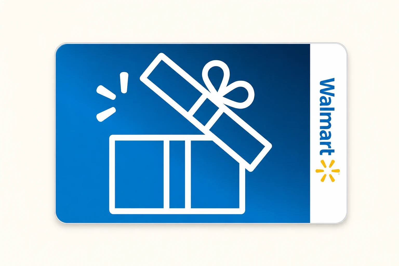 Shopping gift card reward